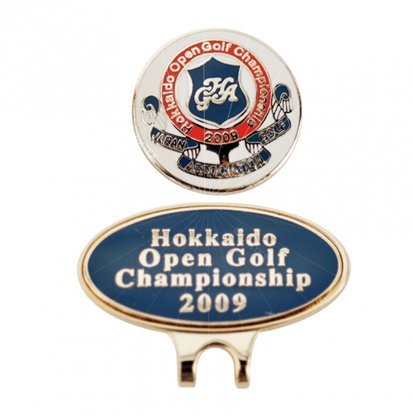 High quality promotion metal golf hat clips