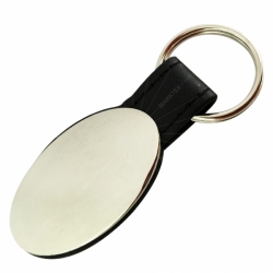 Personalized Leather Keychain