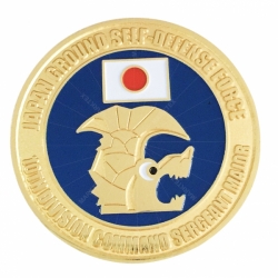 Promotional military challenge coin