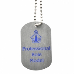 Stainless Steel Dog Tag Pendants