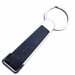 Various size and shape leather keychain