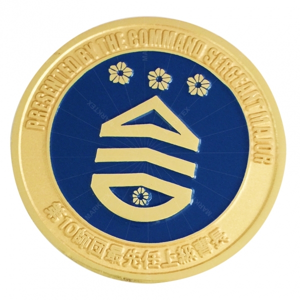 zinc alloy gold coins